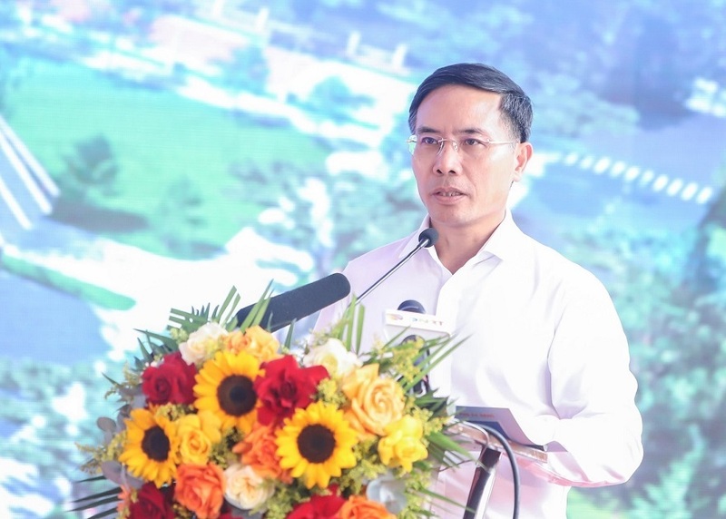 Chủ tịch thành phố Đà Nẵng Phạm Đức Ấn phát biểu tại buổi lễ