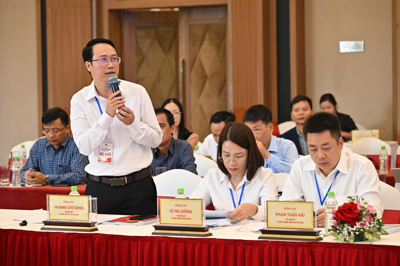 Ông Hoàng Chí Dũng, Phó Giám đốc Sở Công Thương Ninh Bình. Ảnh: Cấn Dũng