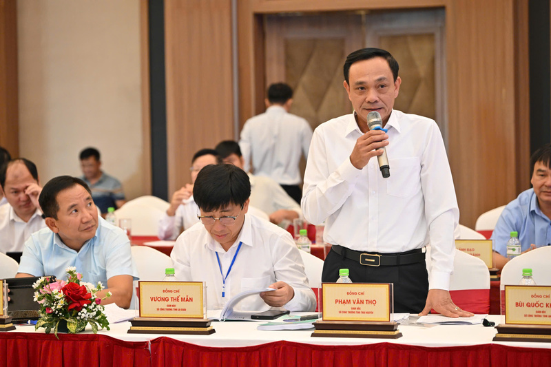 Ông Phạm Văn Thọ, Giám đốc Sở Công Thương Thái Nguyên. Ảnh: Cấn Dũng