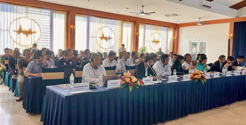 Các doanh nghiệp đại diện phía Việt Nam tại hội nghị. Ảnh: Khánh Ngọc.