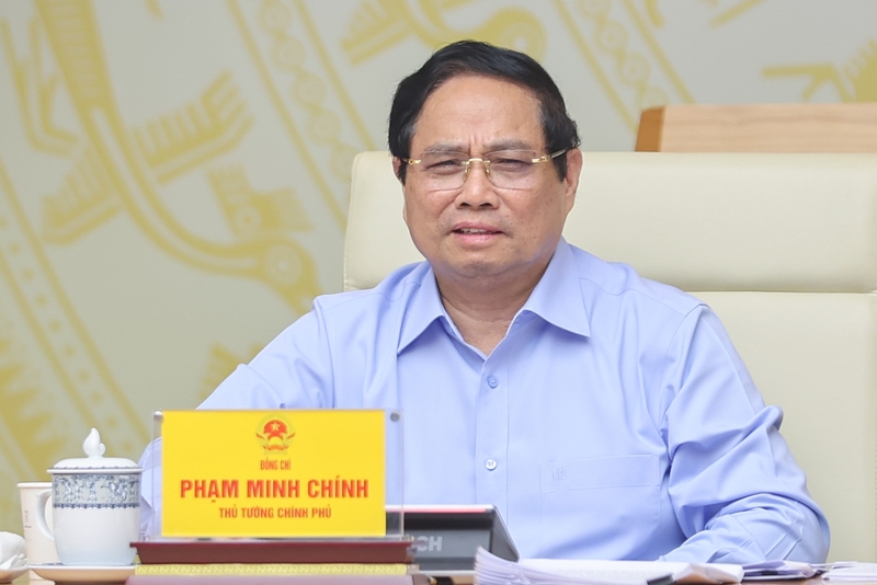 Thủ tướng Chính phủ ghi nhận và đánh giá cao nỗ lực của các hội, hiệp hội ngành hàng và doanh nghiệp của Việt Nam trong việc tích cực đẩy mạnh sản xuất, kinh doanh. Ảnh: VGP/Nhật Bắc