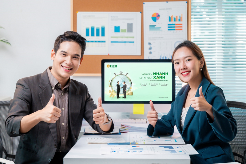 Sản phẩm “Vay nhanh bổ sung vốn kinh doanh” của OCB giúp doanh nghiệp tiếp cận vốn từ sớm, tăng tiềm lực phát triển