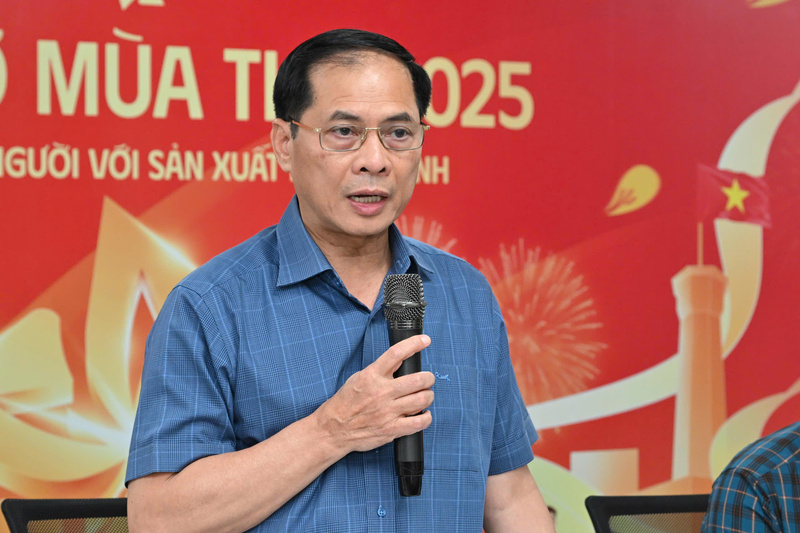 Phó Thủ tướng Chính phủ Bùi Thanh Sơn, Trưởng Ban Chỉ đạo Hội chợ Mùa Thu 2025.