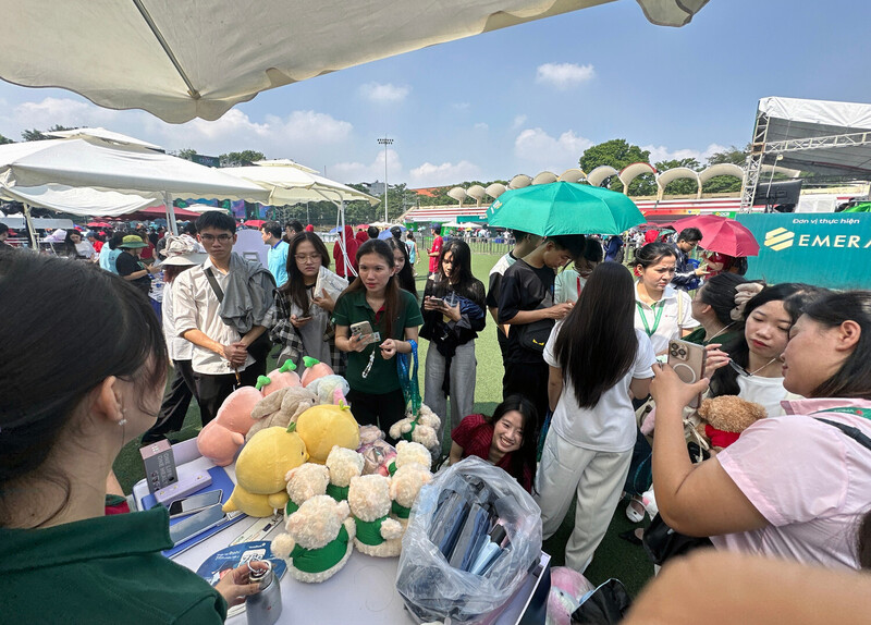 Sóng Festival thực sự trở thành “sân chơi số” của giới trẻ. Ảnh: Xuân Tùng.