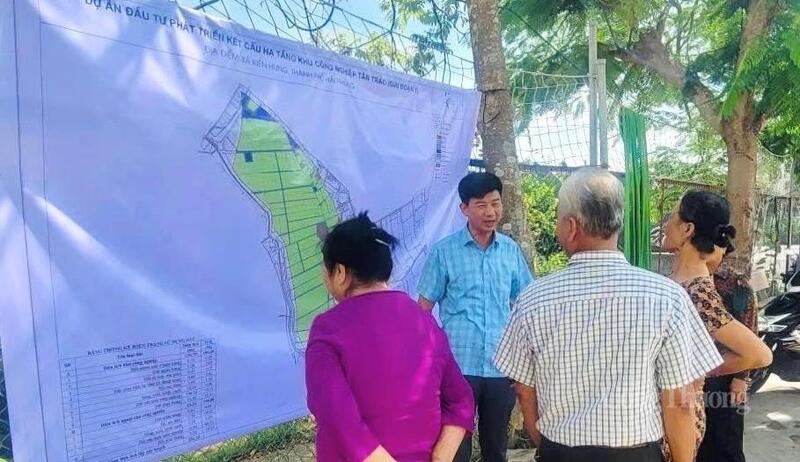 Người dân quan tâm Dự án đầu tư xây dựng Khu công nghiệp Tân Trào (giai đoạn 1)