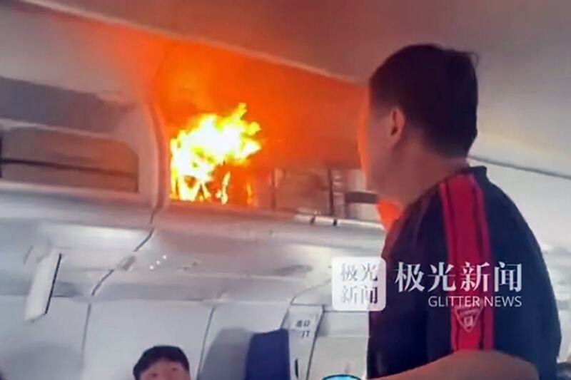 Sự cố xảy ra trên chuyến bay hãng Air China ngày 18/10. Ảnh: SCMP