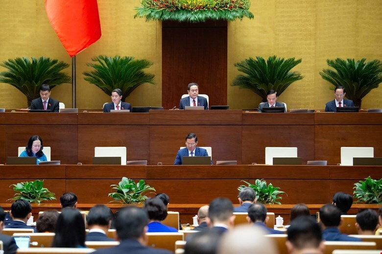 Kỳ họp thứ 10, Quốc hội khóa XV. Ảnh: QH
