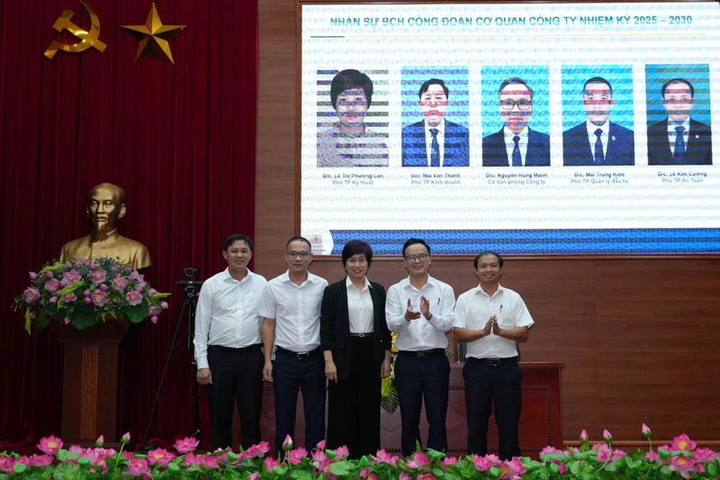 Ra mắt Ban Chấp hành Công đoàn cơ quan Công ty khóa IV, nhiệm kỳ 2025–2030