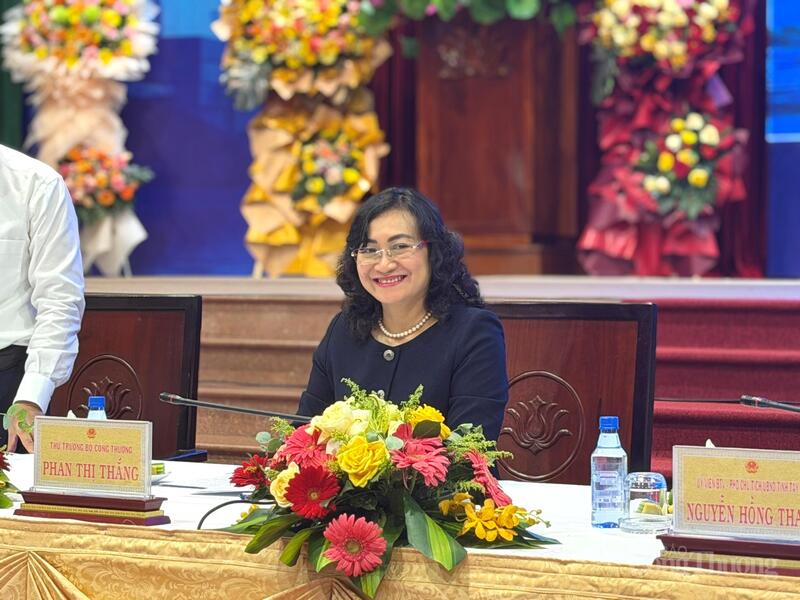 Thứ trưởng Phan Thị Thắng tại hội nghị.