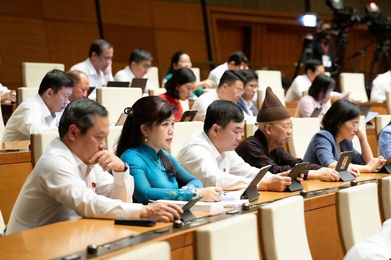 Kỳ họp thứ 10, Quốc hội khóa XV. Ảnh: QH