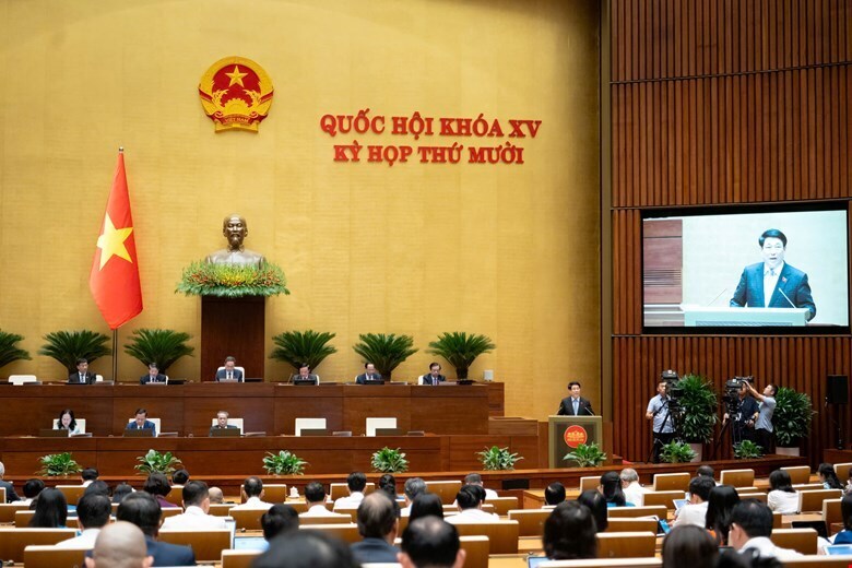 Chủ tịch nước đã nêu ra 6 nội dung trọng tâm trong thời gian tới. Ảnh: QH