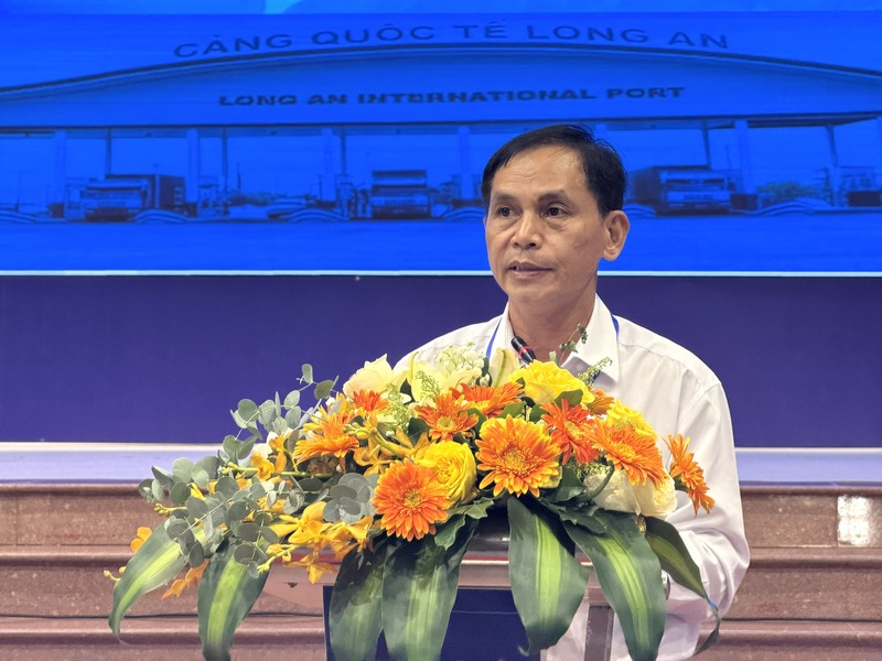 Ông Văn Hữu Đồng - Phó Giám đốc Sở Công Thương Đồng Nai phát biểu tại hội nghị.