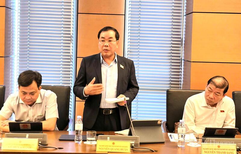 Đại biểu Nguyễn Quang Huân - Đoàn TP. Hồ Chí Minh
