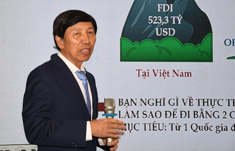 TS. Phan Hữu Thắng - nguyên Cục trưởng Cục Đầu tư nước ngoài (Bộ Kế hoạch và Đầu tư). Ảnh: Minh Khuê.