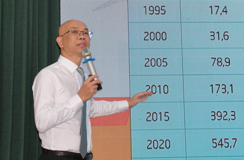 Ông Trần Thanh Hải, Phó Cục trưởng Cục Xuất nhập khẩu (Bộ Công Thương). Ảnh: Minh Khuê.