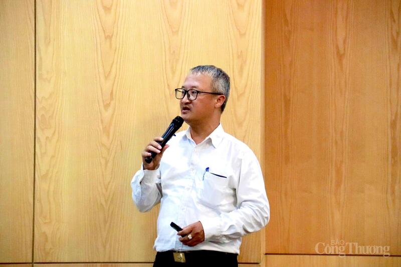 Ông Phạm Sinh Thành, Trưởng phòng Công nghiệp môi trường, Cục Kỹ thuật an toàn và Môi trường công nghiệp (Bộ Công Thương). Ảnh: Phương Trang