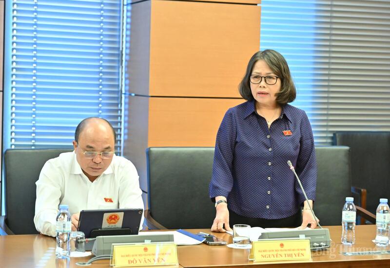 Đại biểu Nguyễn Thị Yến - đoàn TP. Hồ Chí Minh.