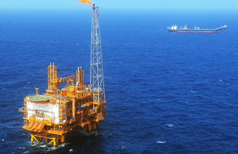 Mỏ Sao Vàng - Đại Nguyệt được đưa vào khai thác thành công vào cuối năm 2020 (Ảnh Petrovietnam)
