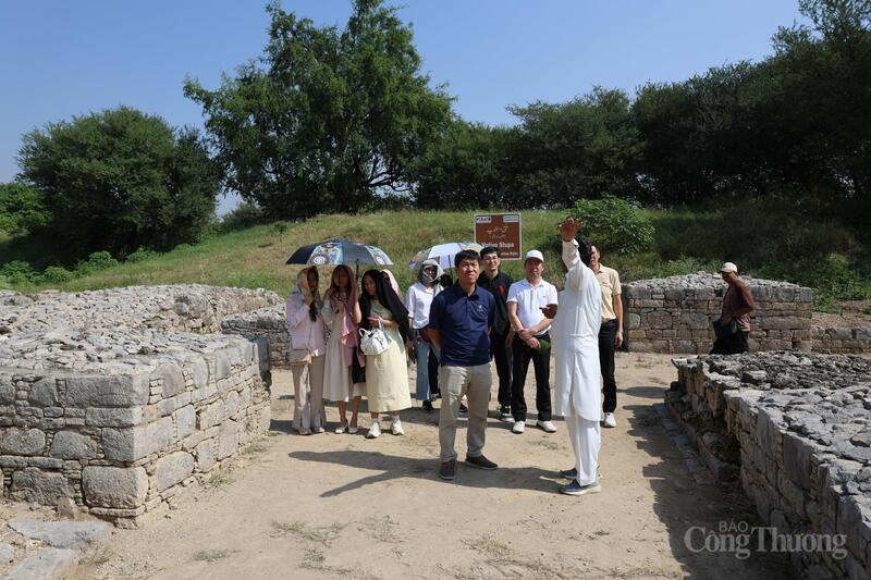Một góc của di tích Taxila.