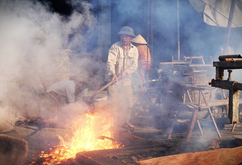 Nghề đúc đồng tại Thanh Hóa gắn liền với nền văn hóa Đông Sơn.