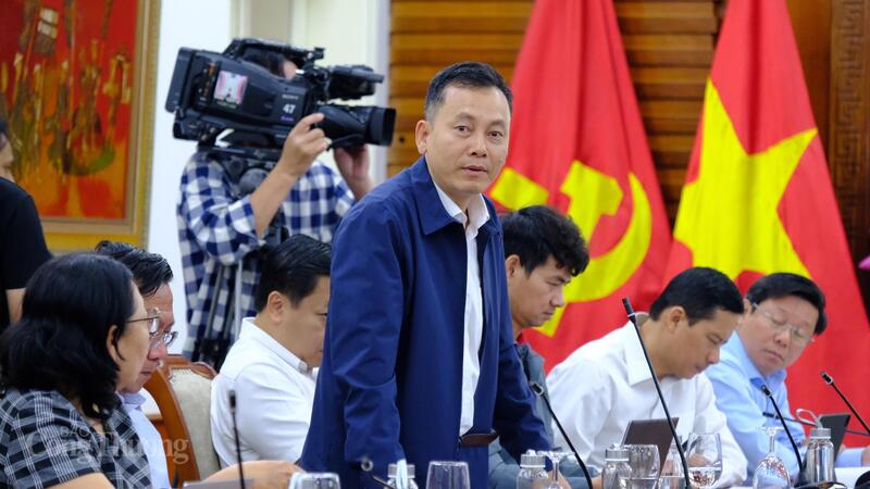 Ông Nguyễn Văn Thành, đại diện Cục Thương mại điện tử và Kinh tế số (Bộ Công Thương) phát biểu