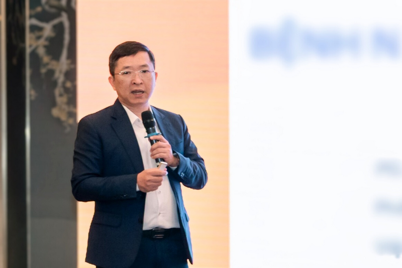 PGS.TS.BS. Phạm Quang Thái chia sẻ về não mô cầu tại hội thảo