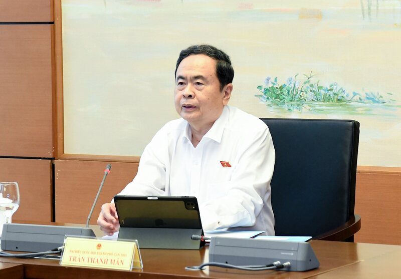 Chủ tịch Quốc hội Trần Thanh Mẫn.