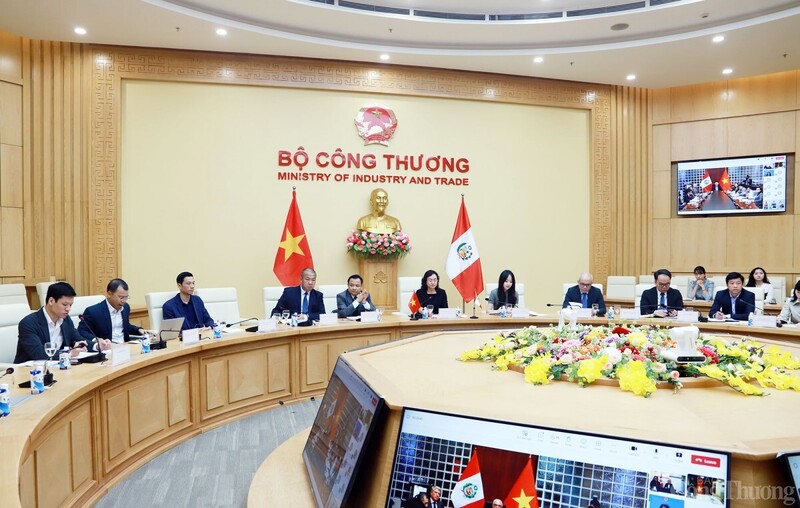 Thứ trưởng Phan Thị Thắng và Thứ trưởng Bộ Ngoại giao Peru đồng chủ trì Kỳ họp toàn thể lần III Ủy ban liên Chính phủ hai nước Việt Nam - Peru diễn ra hồi tháng 3/2025