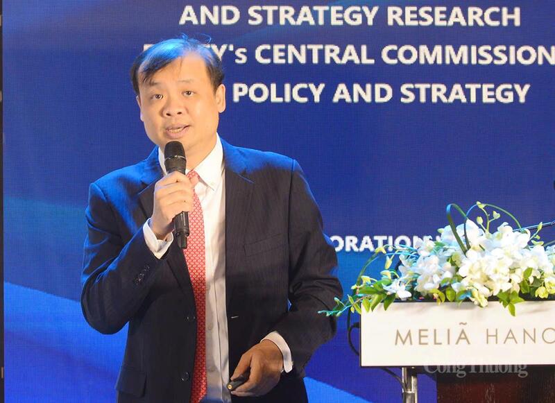 Ông Nguyễn Hoa Cương, Phó Viện trưởng, Viện Nghiên cứu Chính sách và Chiến lược, Ban Chính sách, Chiến lược Trung ương. Ảnh: Thanh Tuấn