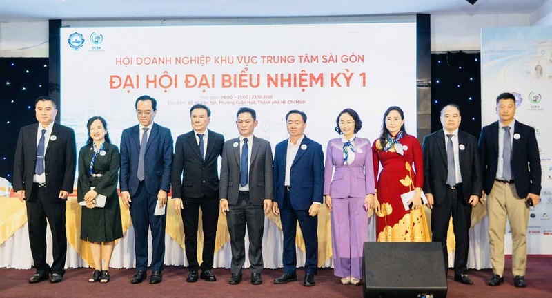 Ra mắt Ban chấp hành Hội Doanh nghiệp khu vực Trung tâm Sài Gòn nhiệm kỳ I.