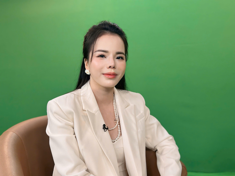 CEO Hoàng Thị Hải - người sáng lập thương hiệu Fogood. Ảnh: Thanh Thảo.