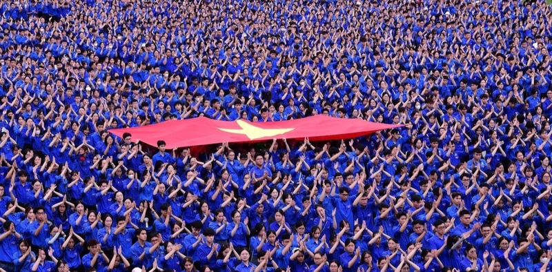 Phát huy trí tuệ của đoàn viên, thanh niên góp ý vào văn kiện Đại hội Đảng - Ảnh: Trung ương Đoàn