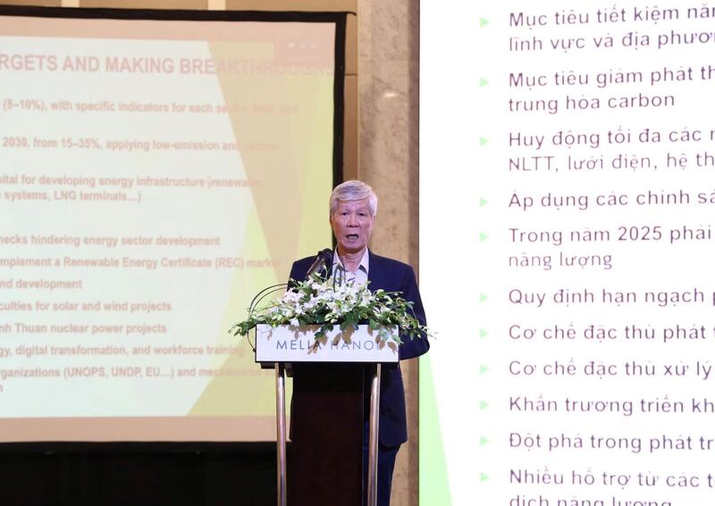 Ông Nguyễn Thanh Tuấn, Phó Chủ tịch kiêm Tổng thư ký Hiệp hội năng lượng Việt Nam. Ảnh: Phương Trang