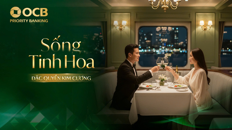 Ngân hàng Phương Đông (OCB) giới thiệu đặc quyền mới dành riêng cho khách hàng ưu tiên.