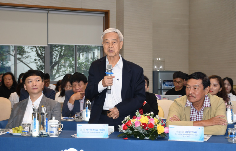 GS. TS Huỳnh Ngọc Phiên - Chủ tịch HĐQT Công ty Amata Việt Nam. Ảnh: Minh Khuê.