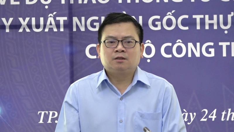 Thứ trưởng Trương Thanh Hoài phát biểu chỉ đạo tại hội thảo.