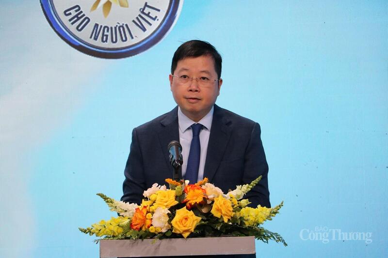 Ông Nguyễn Thanh Lâm, Tổng giám đốc VTV phát biểu tại buổi lễ. Ảnh: Phong Lâm