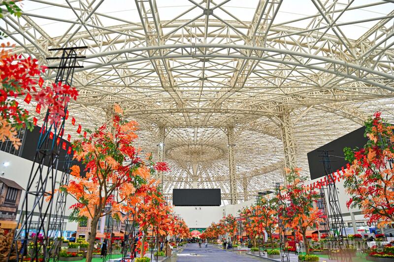 Con đường Mùa Thu - điểm nhấn của Hội chợ Mùa Thu 2025.