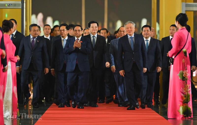 Các đại biểu tham dự Lễ Khai mạc Hội chợ Mùa Thu lần thứ nhất - năm 2025.