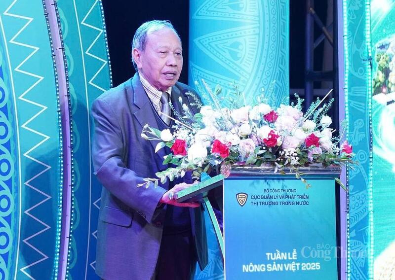 Ông Lương Văn Tự, Chủ tịch Hiệp hội Thông tin tư vấn kinh tế thương mại Việt Nam.