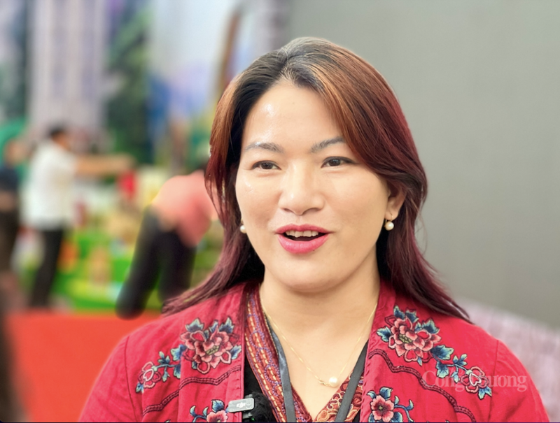 Bà Phạm Thị Minh Hải, Phó Giám đốc Công ty TNHH Thành Sơn (Tuyên Quang). Ảnh: Nguyên Thảo