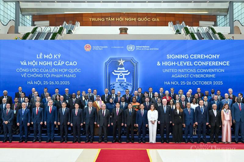 Lễ mở ký Công ước là dấu mốc lịch sử không chỉ với cộng đồng quốc tế mà còn khẳng định vai trò vị thế của Việt Nam trên trường quốc tế