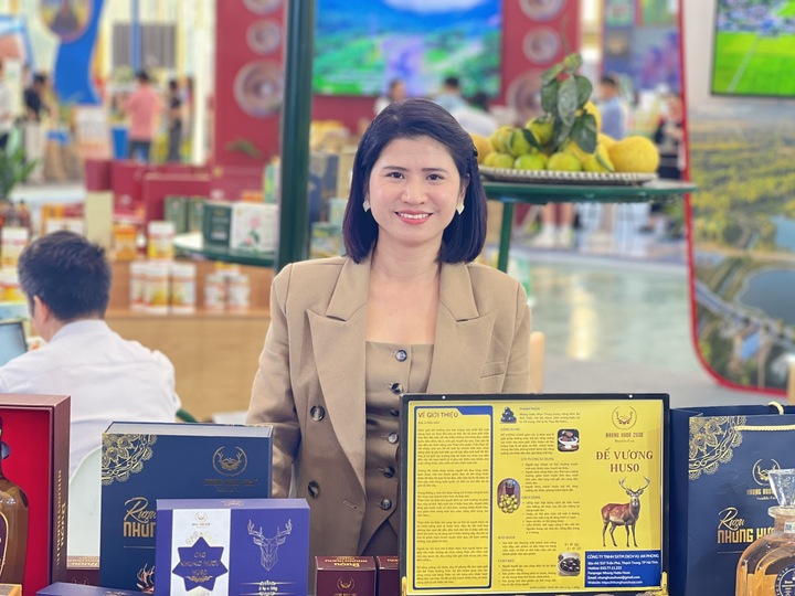 Bà Phan Thị Hoài - Giám đốc Công ty TNHH Sản xuất thương mại dịch vụ An Phong.
