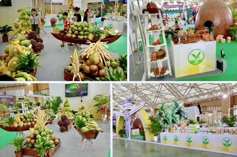 Vĩnh Long mang đặc trưng "xứ dừa" đến Hội chợ Mùa thu lần thứ nhất - năm 2025.