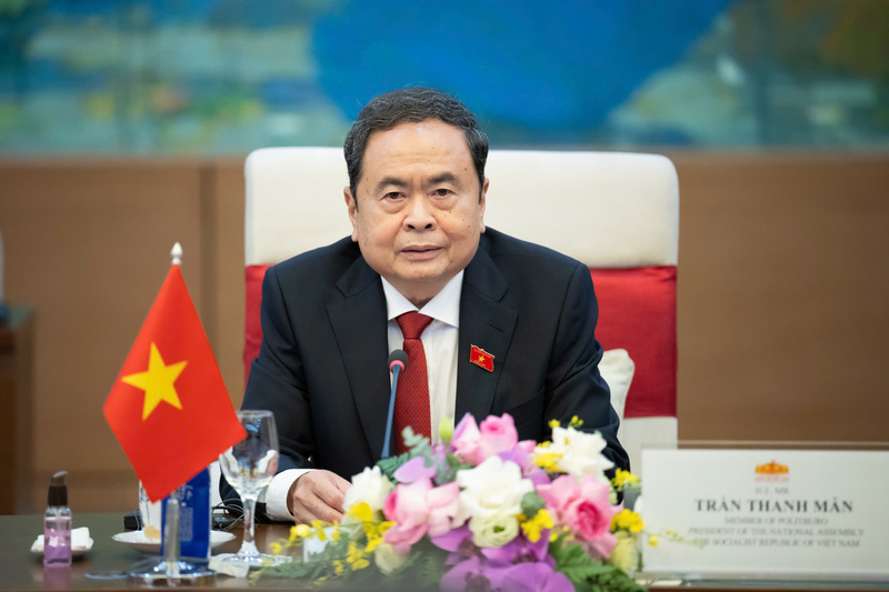 Chủ tịch Quốc hội Trần Thanh Mẫn. Ảnh: VPQH.