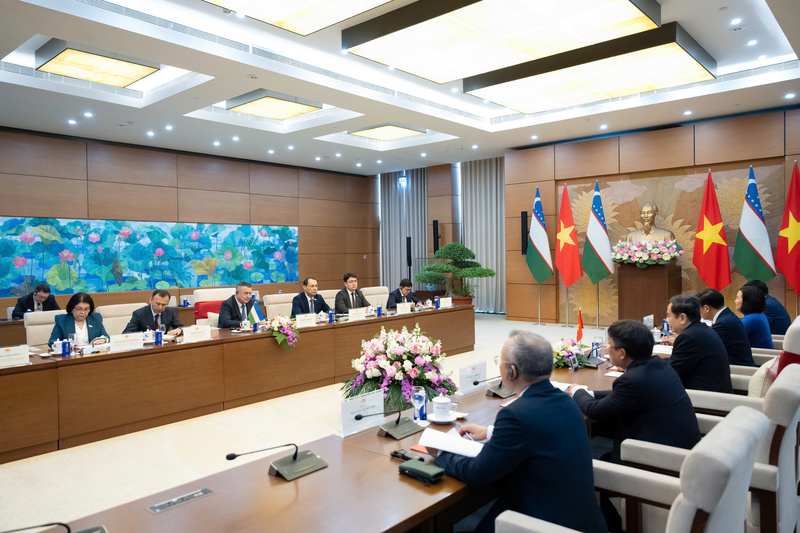 Quang cảnh cuộc tiếp. Ảnh: VPQH.