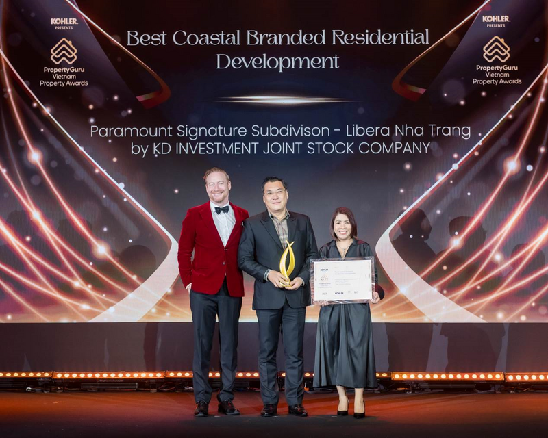 Paramount Signature ghi dấu tại hạng mục “Best Coastal Branded Residential Development”