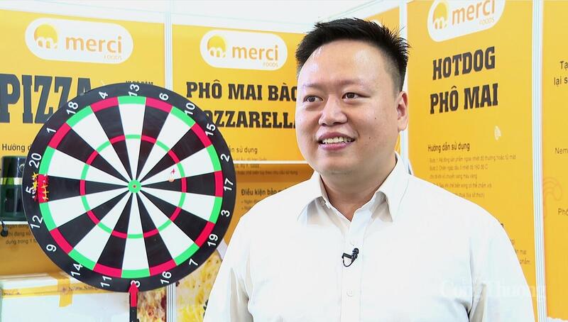 Ông Nguyễn Đức Quân, Giám đốc Công ty TNHH Sản xuất và Dịch vụ thực phẩm MERCI Việt Nam.