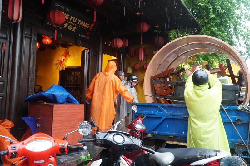 Di dời tài sản đến nơi cao, an toàn