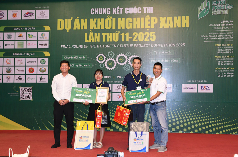 Trường Đại học Công nghiệp TP.Hồ Chí Minh thắng lớn cuộc thi Khởi nghiệp xanh - 5